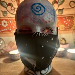 Hot Topic Celestial Print Fashion Face Mask